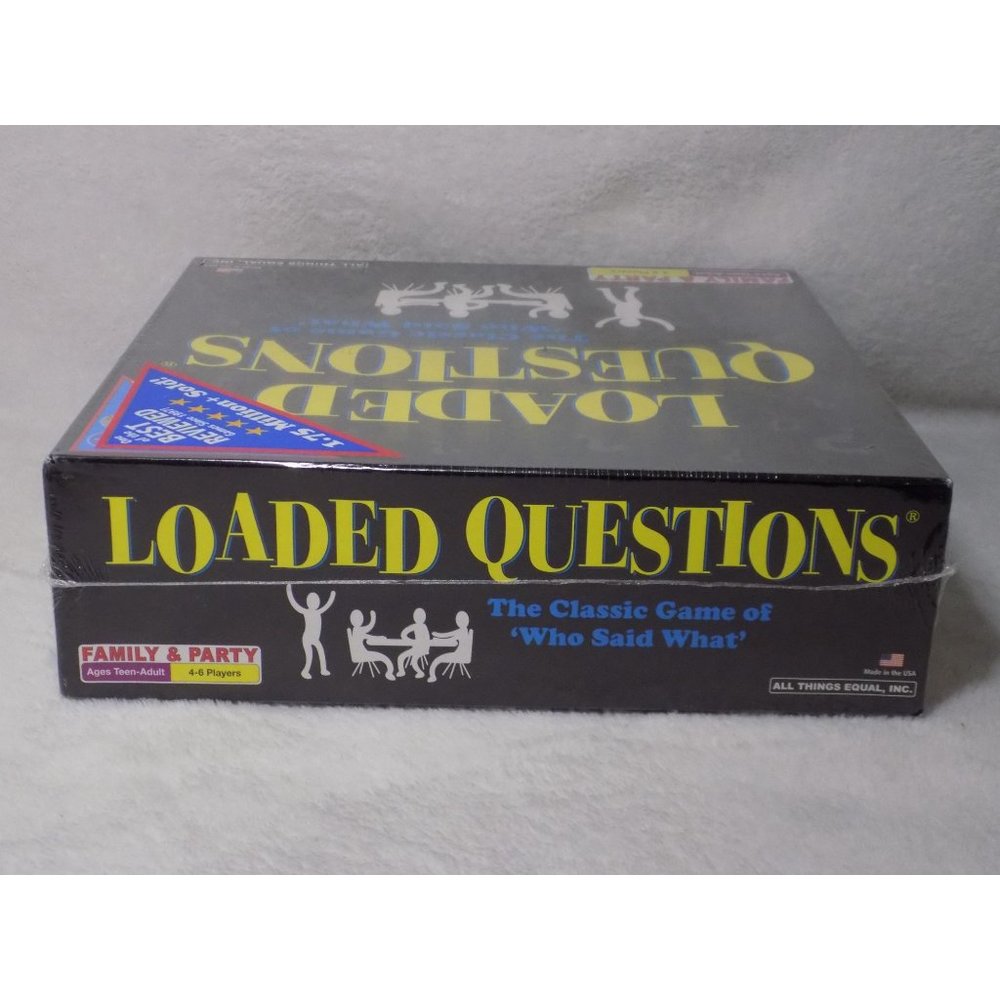 Loaded Questions Board Game Family and Party Edition NEW SEALED - Picture 3 of 4